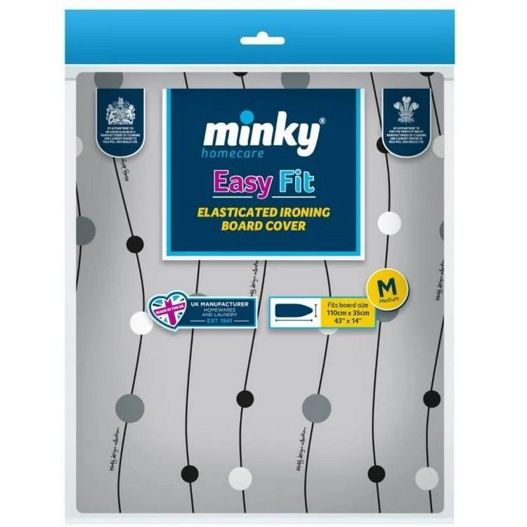 Minky Easy-Fit Ironing Board Cover Standard 110 x 35cm