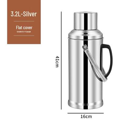 Morona 3.2L Stainless Steel Insulated Thermos with Glass Liner (2-Pack)
