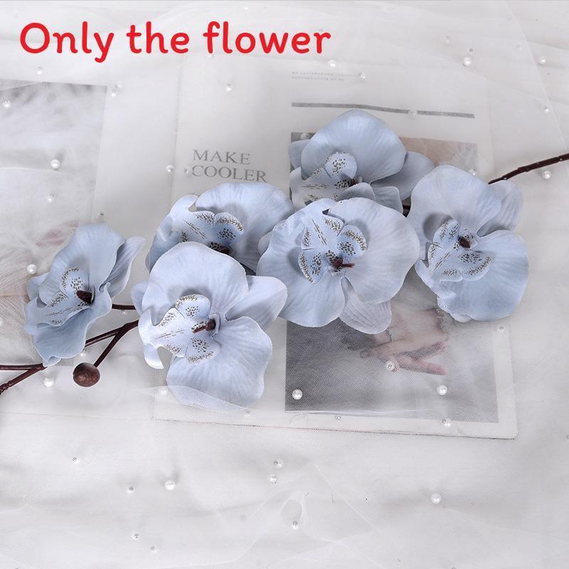 Phalaenopsis Simulation Multicolour Flower Bouquet  For Home And Decor Event