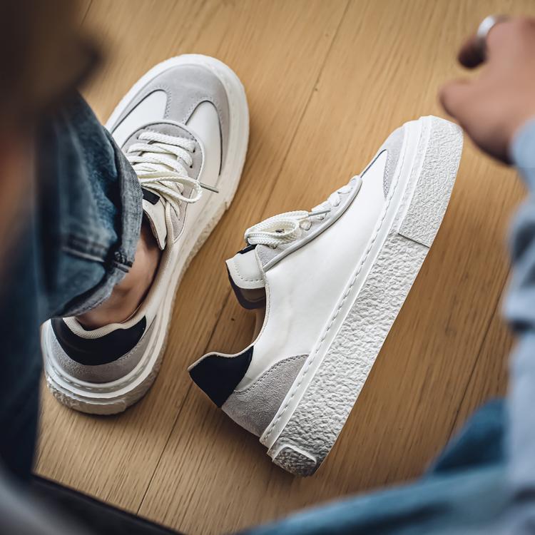 Men's Fashion Casual Low Top Skateboarding Shoes Boys Comfortable Sneakers Male Students Trending Soft Sole Classic Breathable Gym Non-slip