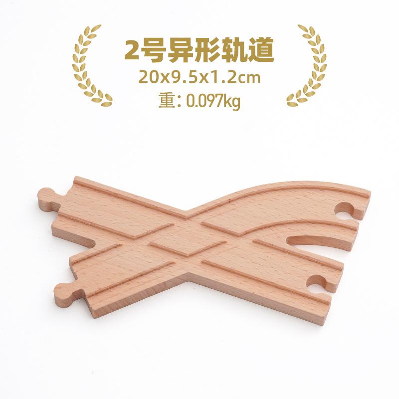 Drewniane Tory Kolejowe Zabawki Tory Kolejowe Akcesoria Łącznik Drogi Kolejowej Drewniany Łącznik Mostu Toru Kolejowego Zabawki