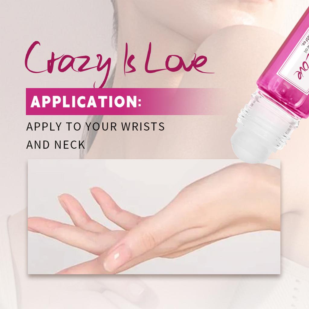 10ml/30ml Natural Alcohol Free Fruity Fragrance Roll On Perfume Long Lasting for Women and Men Perfect for Dating Work Party Holiday Vacation Gift