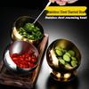 Stainless Steel Spherical Buffet Condiment Bowl