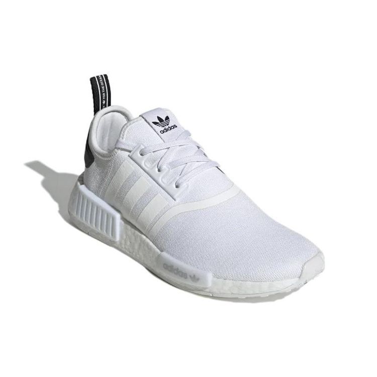 Adidas NMD_R1 Hvit Svart Unisex Sneakers Skyhvit Kjerne-Svart GY6067