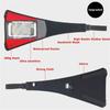 Bike Accessories Sweatproof Catcher Bicycle Protective Gear Frame Guard Sweat Cover Guard Strap