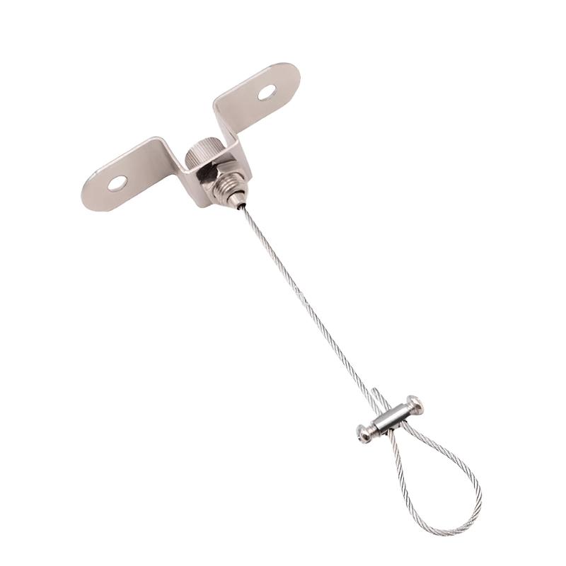 4Pcs Adjustable Shower Rod Ceiling Mount Support Prevents Dropping with Rustproof Stainless Steel Designs