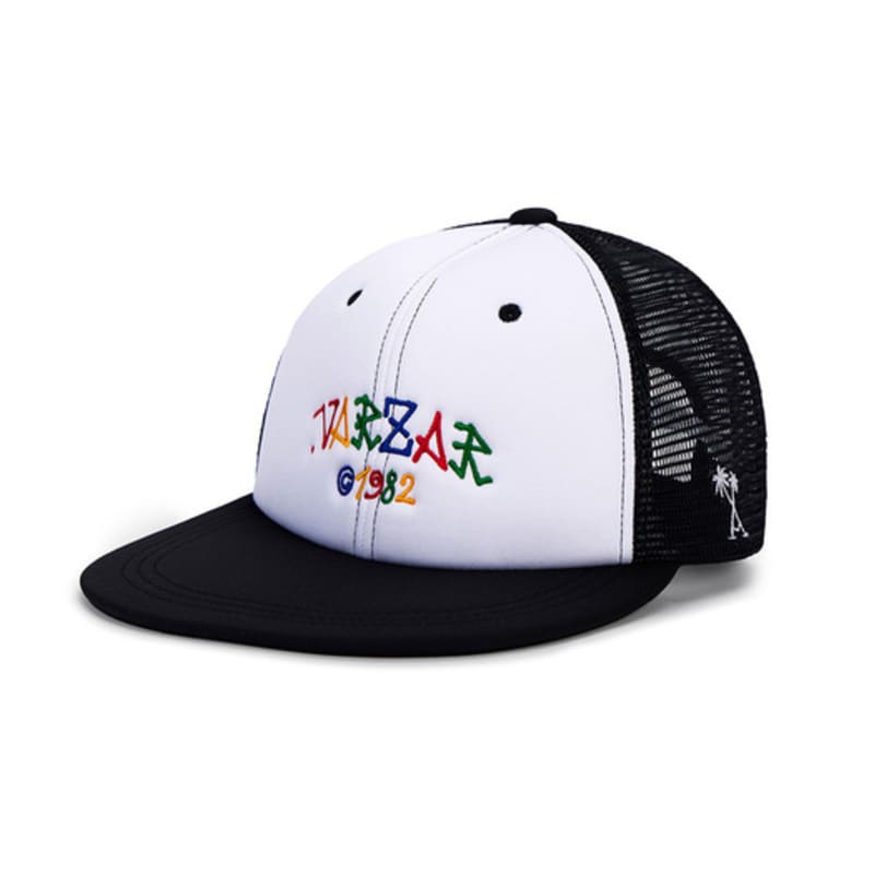 VARZAR Palm Tree Logo Ordinary Mesh Cap Black