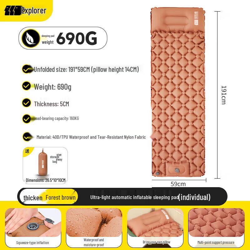 

Explorer Automatic Inflatable Camping Mat