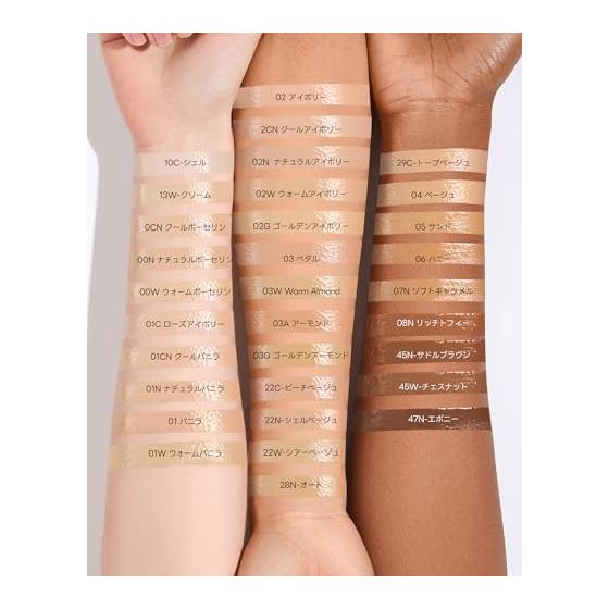 SKINTIFIC Full Coverage Cushion Foundation #00N Natural Porcelain | Satin Glow Finish, Oil Control & Waterproof, Buildable Tattoo Cover Cushion for