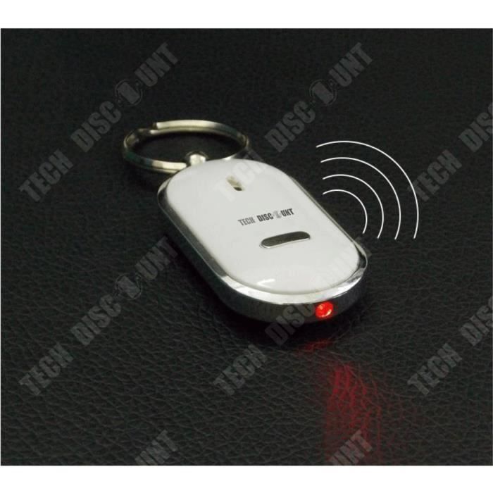 KIN TD® GPS anti-perte radar vol moto voiture sifflet porte clés connecté siffleur localisateur télécommande contrôle animaux dome