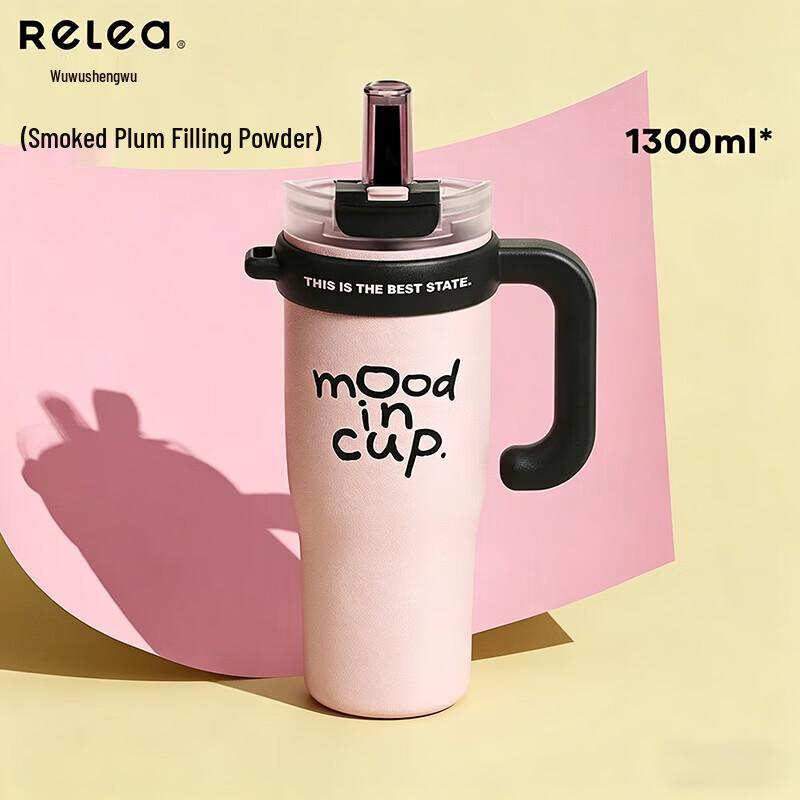 RELEA JV012362 Insulated Water Bottle with Ceramic Liner 1300ml