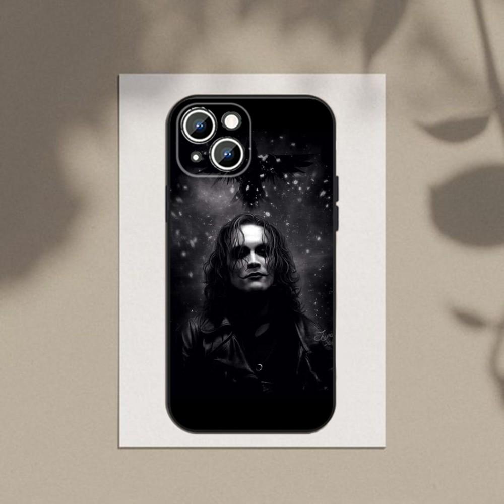 Thriller T-THE-C-CROWS  Phone Case For Apple iPhone 15,14,13,12,11,XS,XR,X,8,7,Pro,Max,Plus,mini Silicone Black Cover