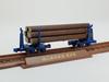 Railway Collection Iron Collection Narrow Gauge 80 Nekoyama Forest Railway L Type Diesel Locomotive Two Tone Color Lumber Cart 3 Car Set A Diorama