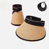 1PC Sun Hat Children Empty Top Hat Folding Summer New Sun Hat Sun Hat Foreign Gas UV Protection Vinyl Eaves