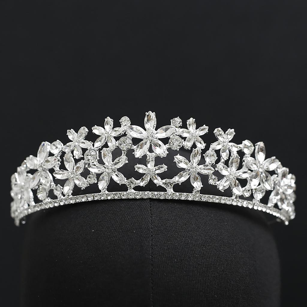 Crown Tiara Bridal High End Rhinestone Crown Luxury Wedding Wedding Dress Crown Birthday Dinner Crown Tiara