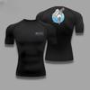 Men Compression TShirt for Fitness Running Sports QuickDry Frieren Breathable Short Sleeves Stretchy Fabric for Summer Workouts