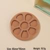 Cartoon Flower Round Plate Handmade Resin Accessories for DIY Crafts and Jewelry
