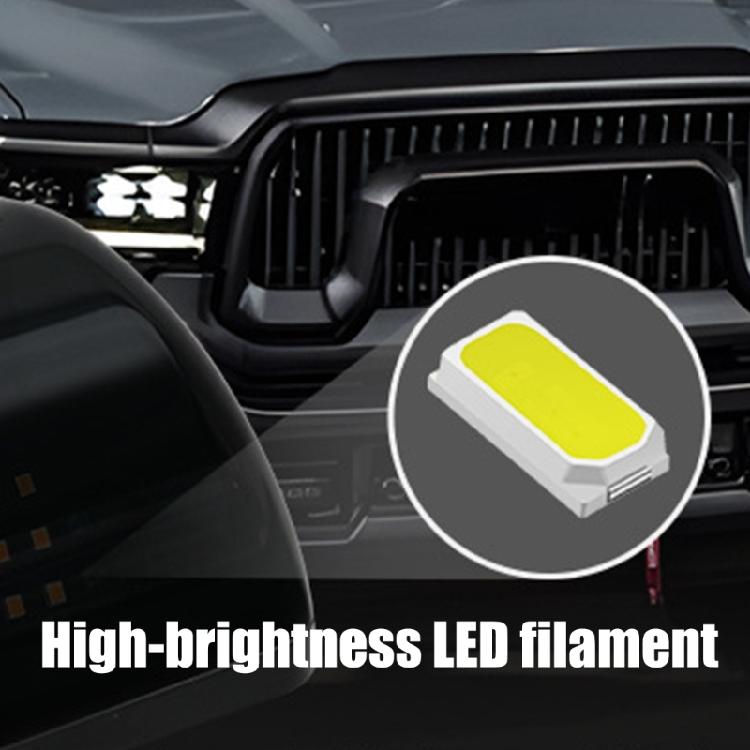 Truck Cab Roof Accent Lamp, Solar Powered 12 LED Marker Light for Pickups, Black ABS PC Housing