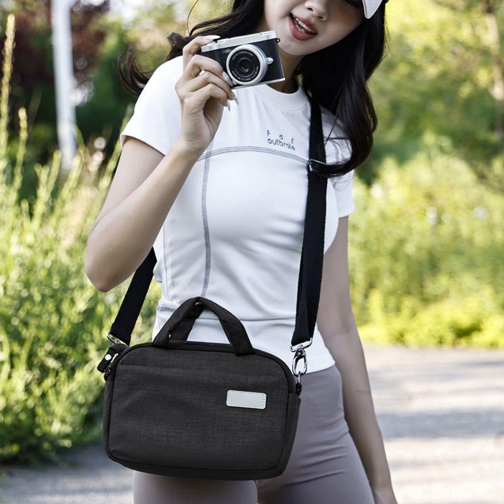 Super Thick Insert Photography Organizer Oxford Waterproof Camera Bag  Digital Carry Case