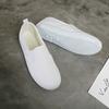Nurse shoes women's white old ******* cloth shoes ****** and summer new versatile ****** s**t-soled flat autumn white shoes