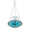 Bird Bath , Solar Bird Bath , Outdoor Garden Floating Hanging Hummingbird Feeder