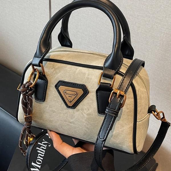 Luxuriöse Retro Damen Umhänge- & Hand-Bowlingtasche - Herbst/Winter Kollektion 2025