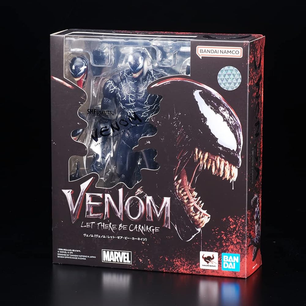 TAMASHII NATIONS S.H. Figuarts Venom Let There Be Carnage 190mm PVC ABS Action Figure