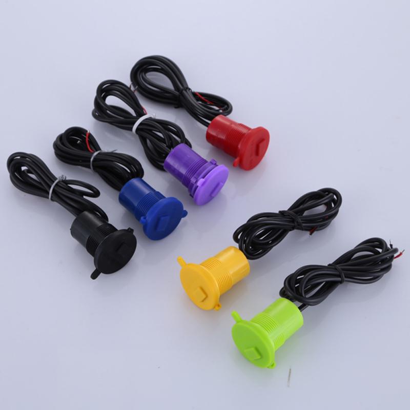 

12V Motorcycle Phone Charger Adapter USB Car Charger Universal Application black