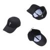 Cross Embroidery Hat With Adjustable Cotton Cap For Summer Outdoor Casual Wear