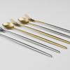 Avella Matte Stainless Steel Long Teaspoon in 3 Colors