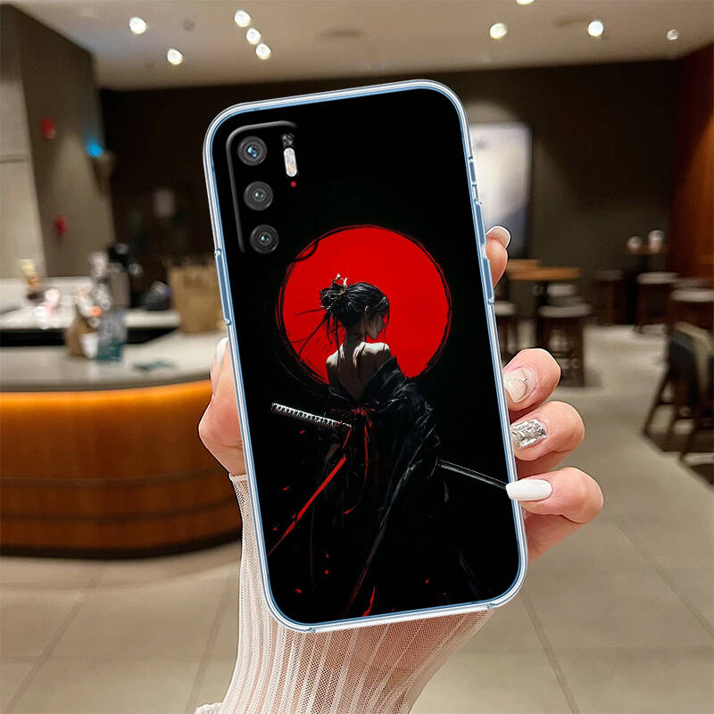 Japan Samurai Mask Phone Case for Motorola G14 G15 G24 G30 G31 G32 G34 G41 G42 G51 G52 G50 G60S G60 G62 G72 G71 G73 G84 G85 G200 E32