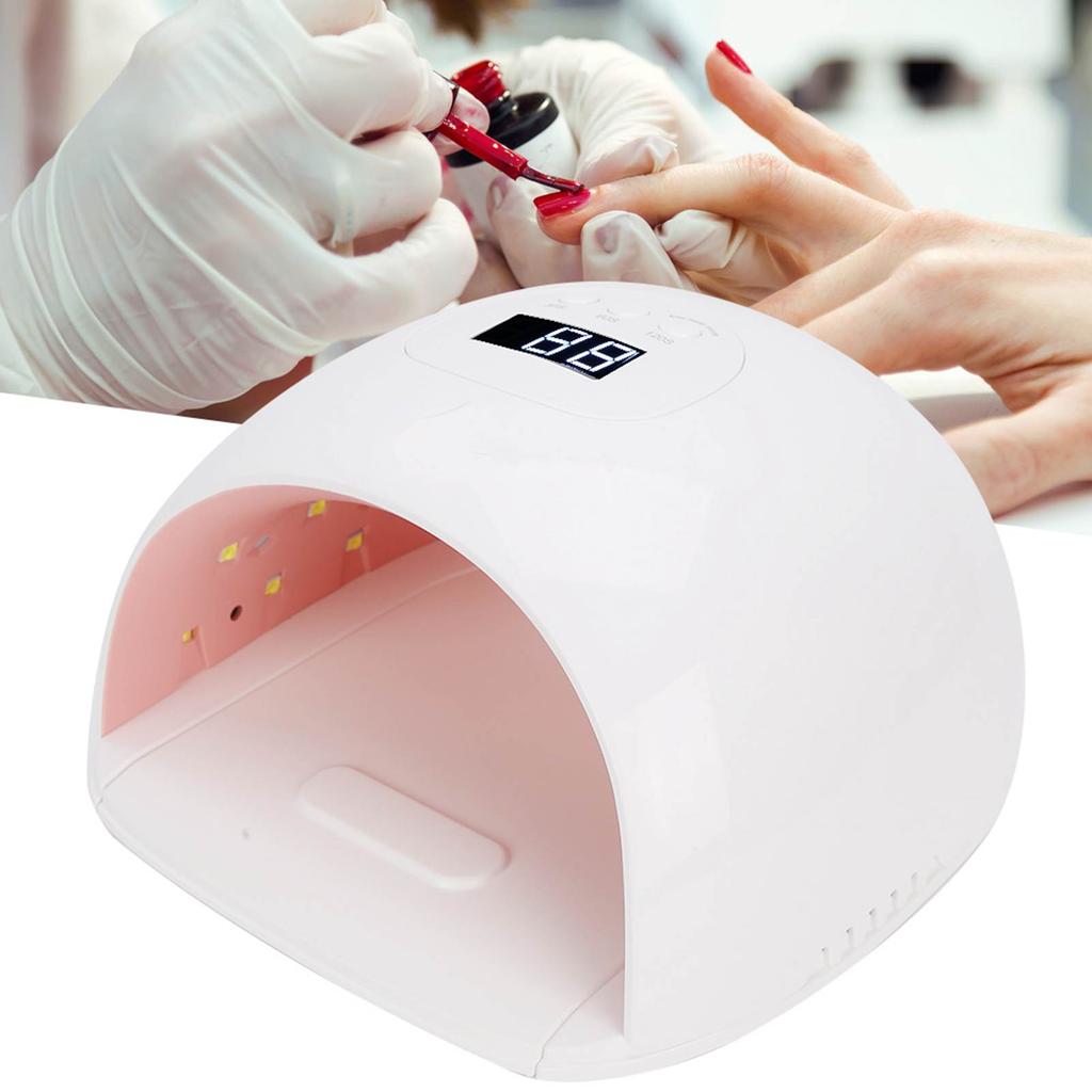 72W Professional Nail Dryer Gel Polish UV LED Light Manicure Curing Nail Art EquipmentUK Plug 110 240V