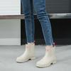 Women's Short Rain Boots Pvc Non-Slip Water Shoes Outdoor Waterproof Shoes Women's  Water Boots