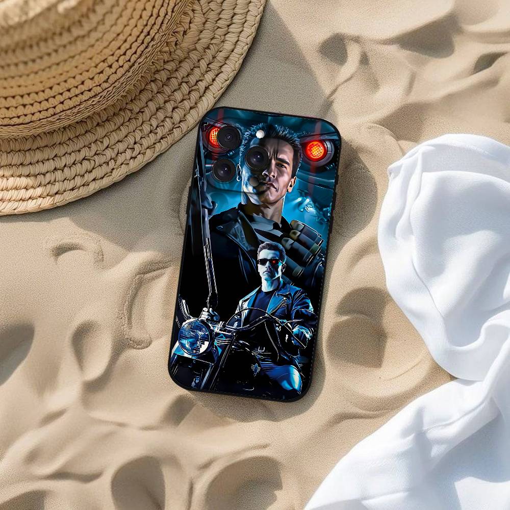Arnold Schwarzenegger Terminator Phone Case For IPhone 17 16 15 14 13 12 11 PRO MAX PLUS Mini TPU Soft To Skin-friendly Case