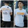 Off-road Jianghu Printed Short-sleeved T-shirt 2025 New Slim-fit Large-size Round Neck Summer Half-sleeved Outdoor Casual Top