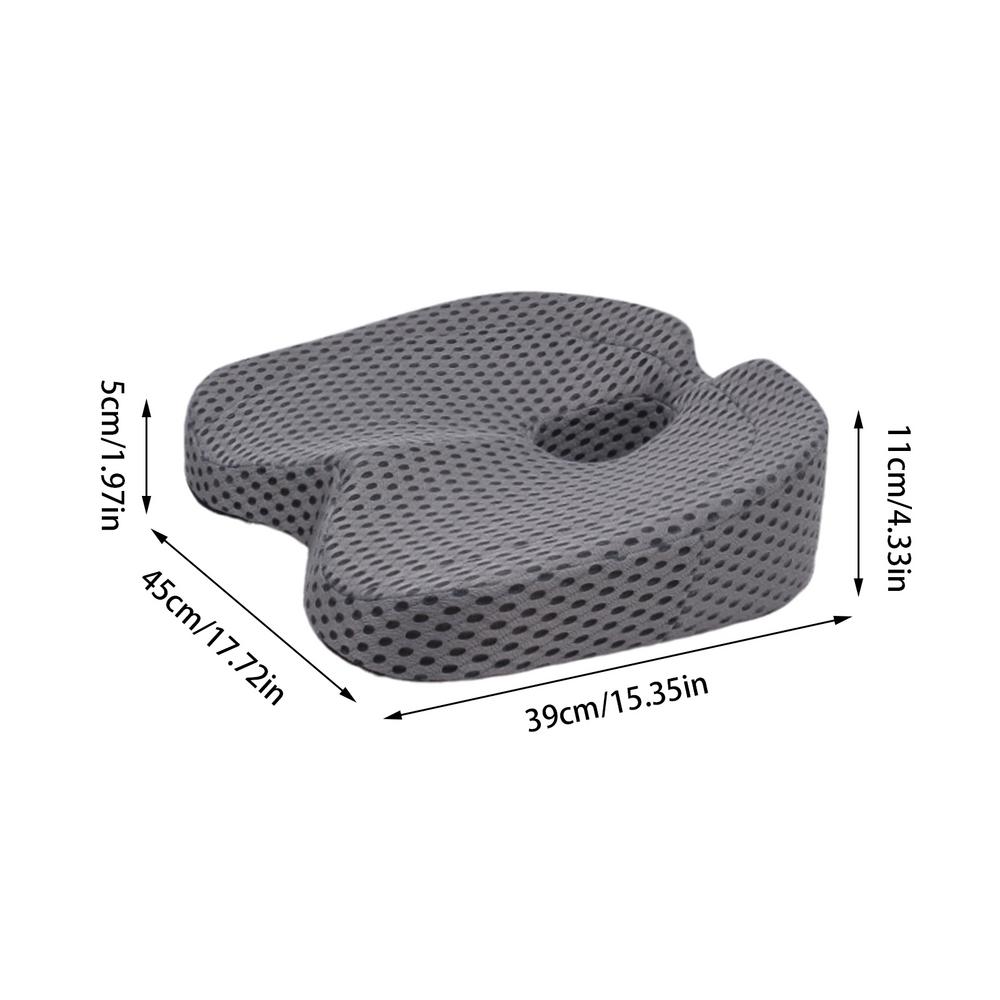 Подушка на сиденье из пены с эффектом памяти Эластичная подушка на сиденье из пены с эффектом памяти Подушка для офисного стула Подушки для сиденья стула Подушка для поясницы Мягкая Эргономичная