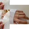 Inspired Unique Korean Open Design Square Ring For Women Stylish Copper Piece Jewelry