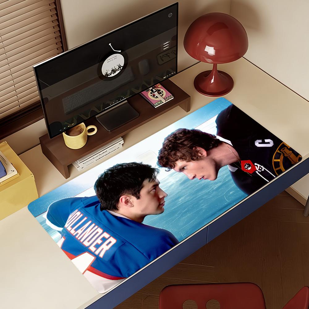 TV H-Heated Rivalry Mouse Pad Non-slip Rubber Gamer Balance Computer Mat Decoracion Deskmat Laptop Office Large
