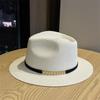 New Sun Protection Hat with Sunshade, Belt Buckle, Flat-top Hat, Outdoor Beach Outing Straw Hat, Women's Summer Versatile Trendy Hat