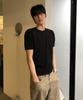 Dei Crop Ribbed Short Sleeve T-Shirt_5 Colors