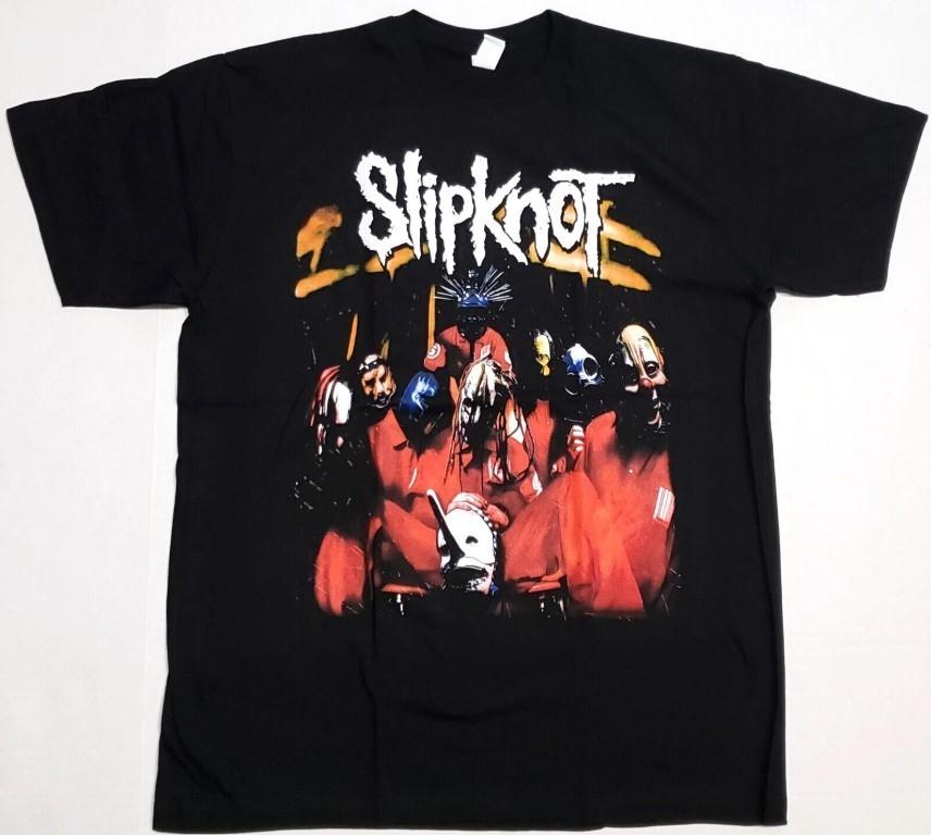 Футболка SLIPKNOT Мужская 100% Хлопок Черная Новая XXXXL