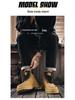 Men's Autumn British Style High-Top Yellow Martin Boots - All-Match Korean Version with Thick Soles.