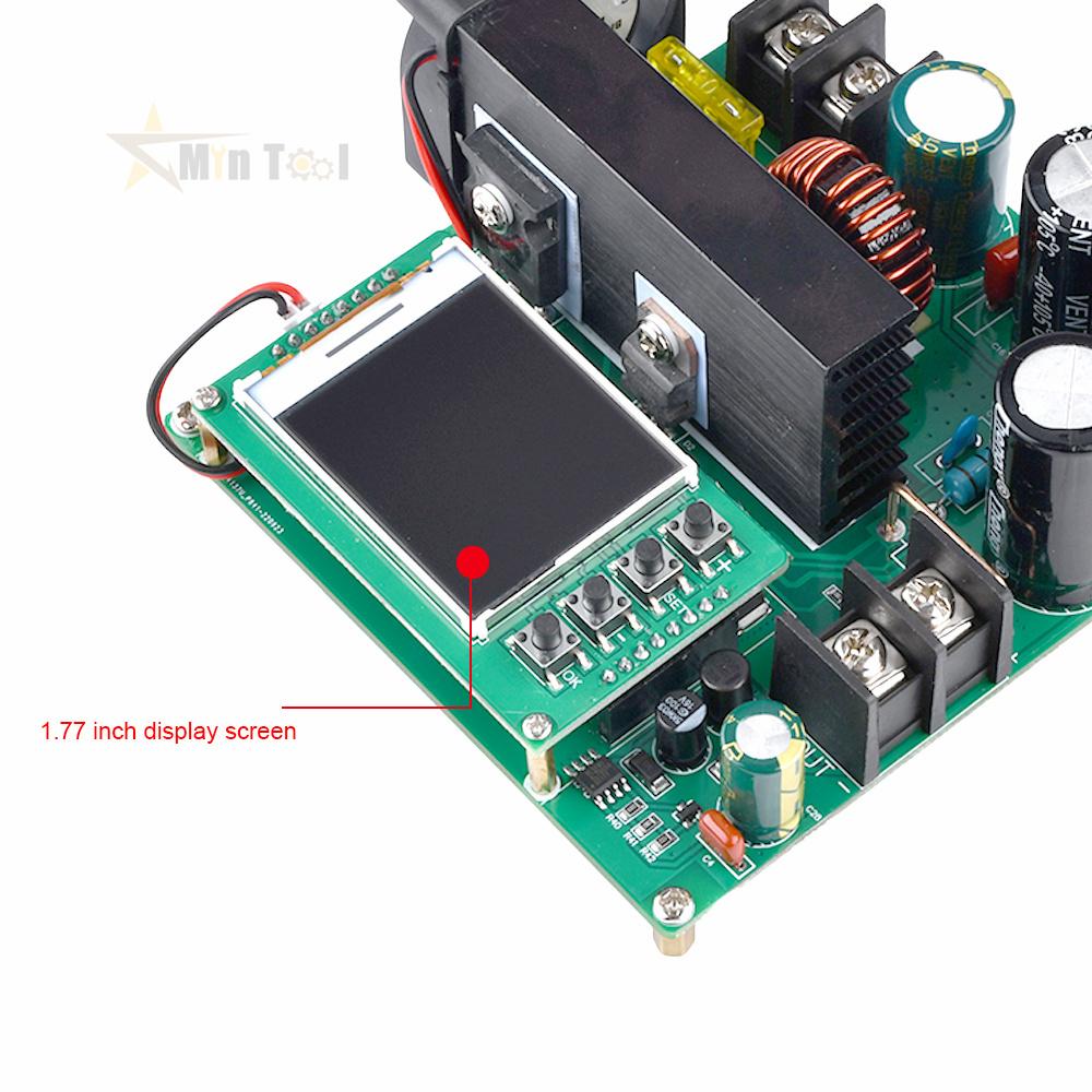 BST900W DC-DC Boost Converter 8-60V to 10-120V LCD Display Step Up Module 15A Voltage Transformer Module Regulator Power Supply