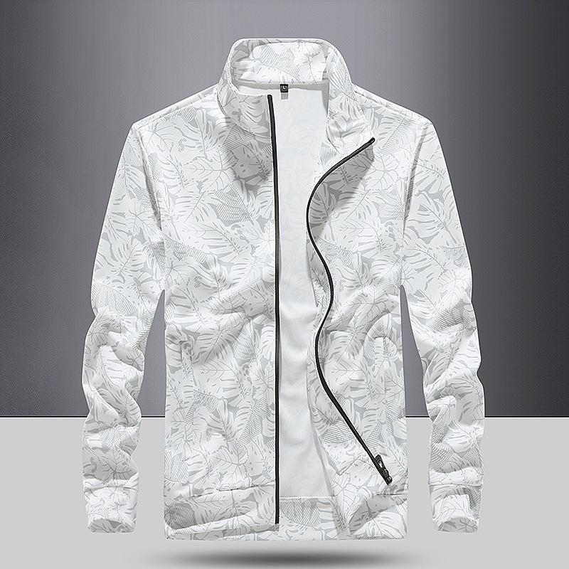 

Jacket Men s Spring and Autumn New Outdoor Men s Jacket Plus Size Casual Lapel Youth Zipper Top Men s M