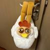 New Versatile Xiaohongshu Same Chicken Plush Handbag Chicken Bag Plush Bag Commuter Bag Handbag Women's Bag