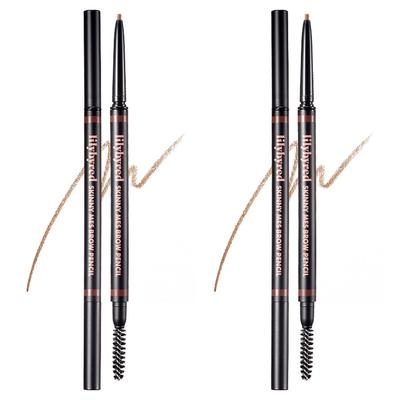 Skinny Scalp Brow Pencil 0.06g, 02 Medium Brown, 2 Pcs.