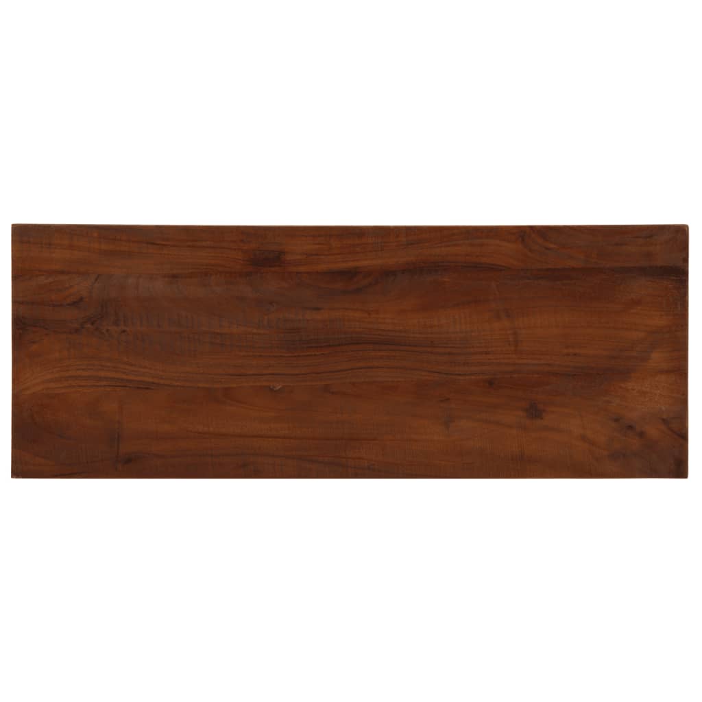 Tischplatte 70 x 20 x 3,8 cm Rechteckig Recyceltes Massivholz