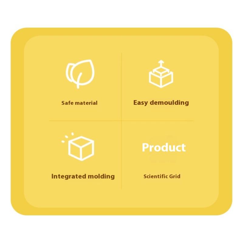 6-Hole Silicone Ice Ball Maker Large Big Round Sphere Ice Shape Cube Mold Tray For Freezer Whiskey Cocktail Bar Tools