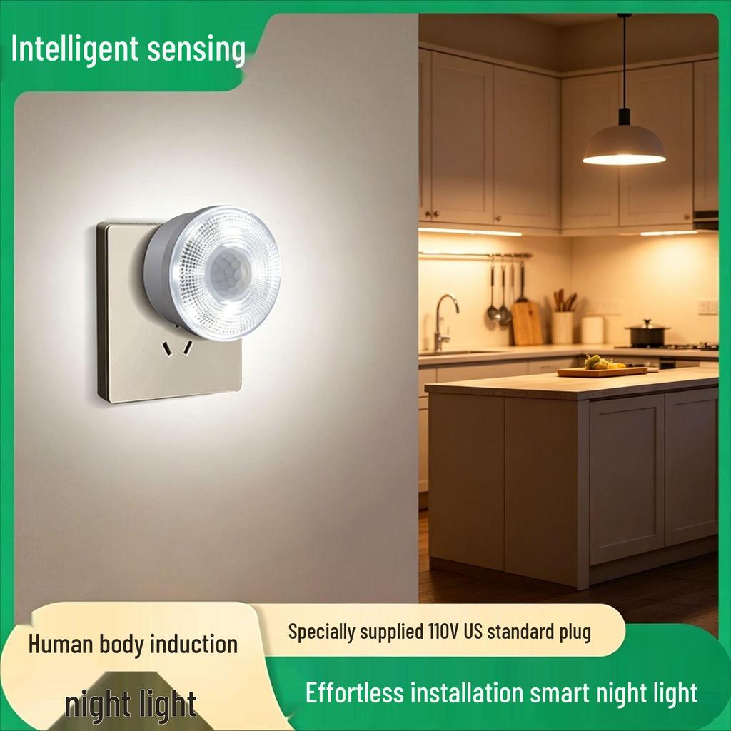 Smart Motion Sensor Night Light for Hallways and Elderly Care