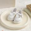 4-Point BJD Doll Single-Buckle Casual Leather Flats